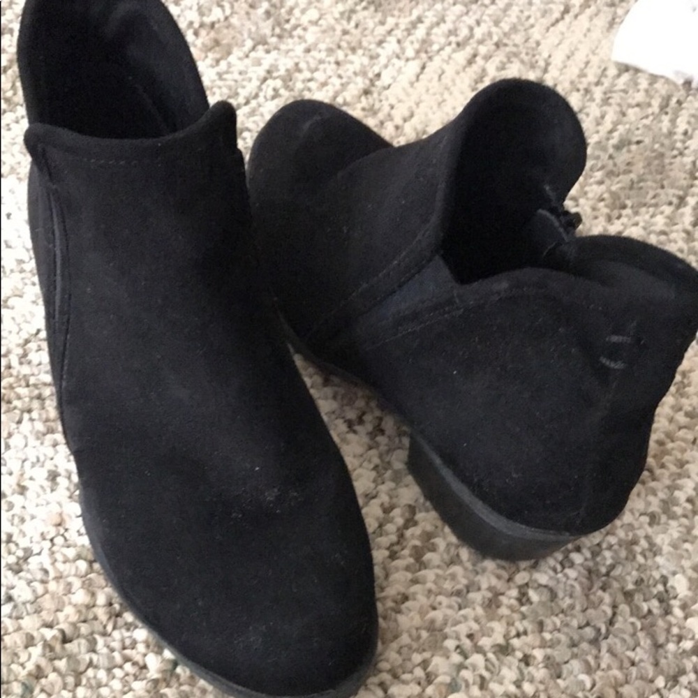 Black womens booties
